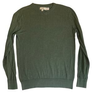 Croft & Barrow Women Knit Sweater size S Green Long Sleeve Soft V-neck